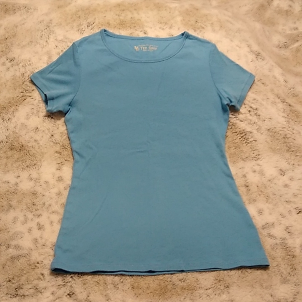 Excellent Victoria's Secret Blue Shirt: Small